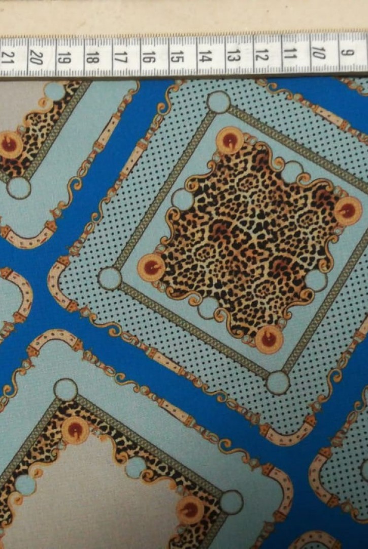 Dijital Baskılı Şifon Kumaş, 150 cm