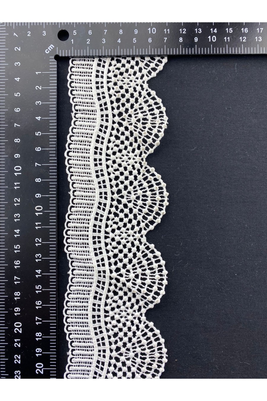 6142-METRE Ham Mat Polyester Güpür Brode Bant