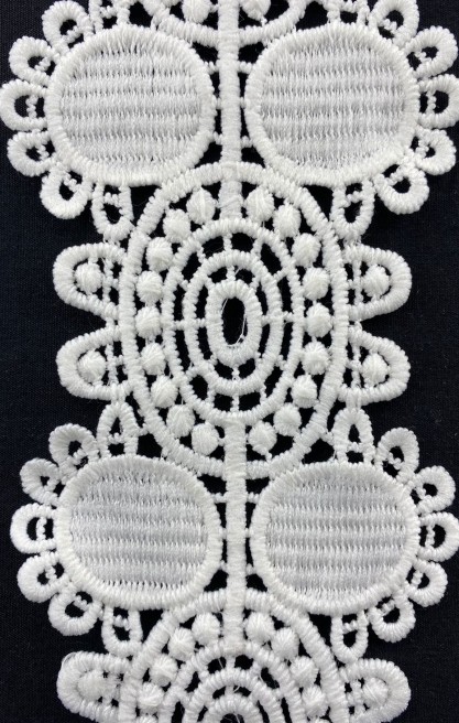 Mat Siyah Güpür Bant