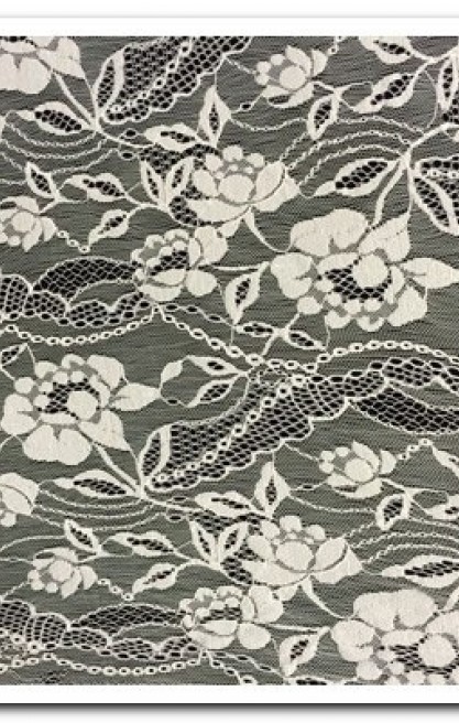 5541 DANTEL/YERLİ/LEZ/NAYLON/SİYAH