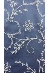 22383 KUMAŞ/YERLİ/LEZ/PAMUK/POLYESTER/MAVİ/140 CM