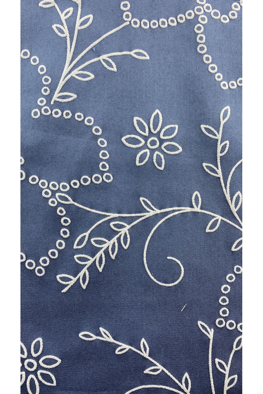 22383 KUMAŞ/YERLİ/LEZ/PAMUK/POLYESTER/MAVİ/140 CM