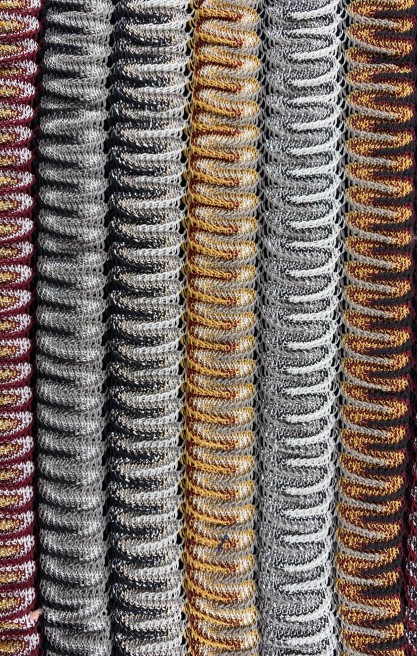 Renkli Polyester Dantel Kumaş