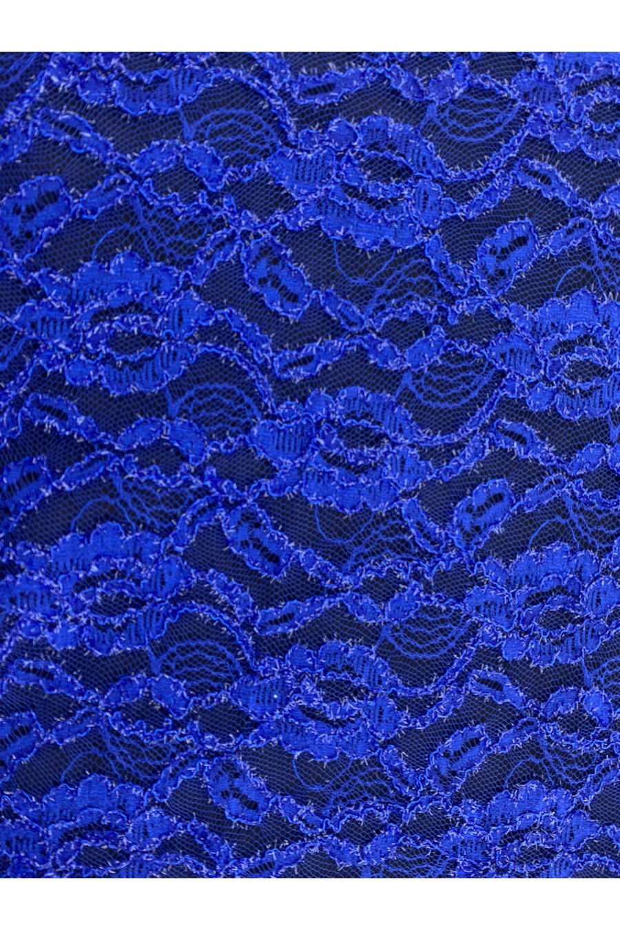 4225-KG Saks Mavi Mikro Polyester Sakallı Dantel - 140 cm