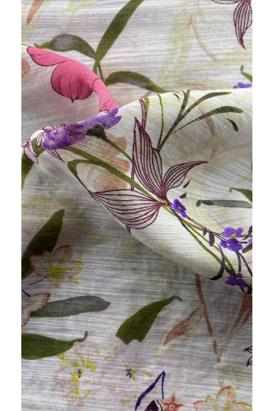 22386 KUMAŞ/YERLİ/LEZ/POLYAMİD/VİSKON/RENKLİ/150 CM