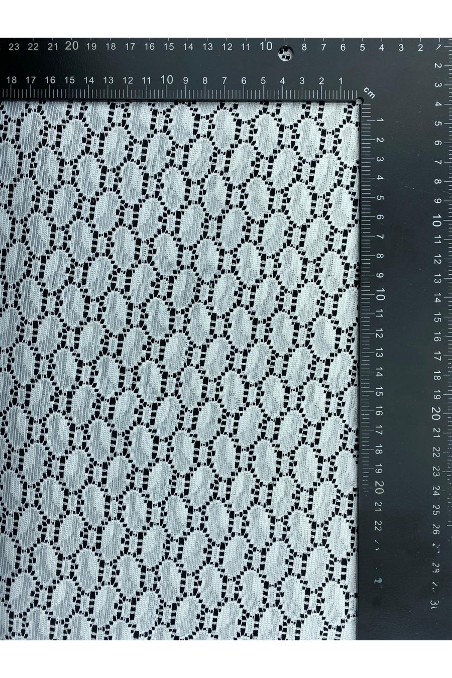 Fikse Edilmiş Mikro Polyester Dantel Kumaş