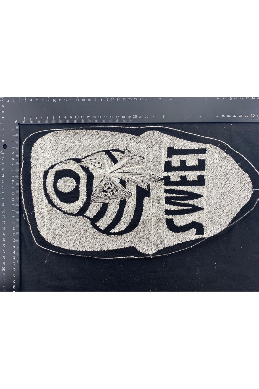 2030-ADET Ham Pamuk Yaka Bant - 23 cm