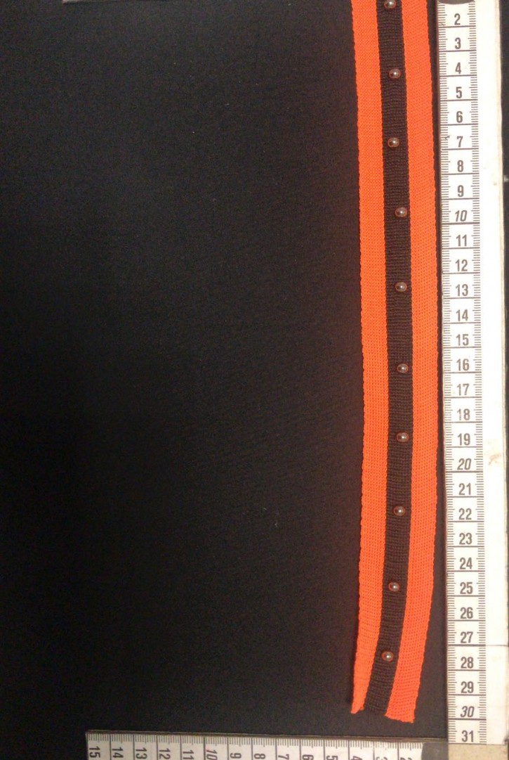 Turuncu İnci Detaylı Şerit