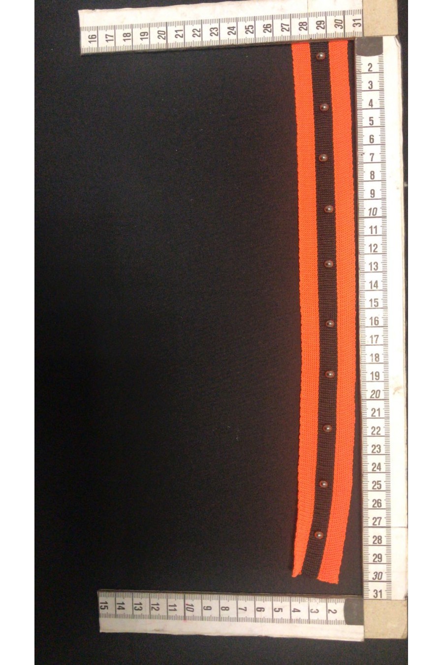 Turuncu İnci Detaylı Şerit