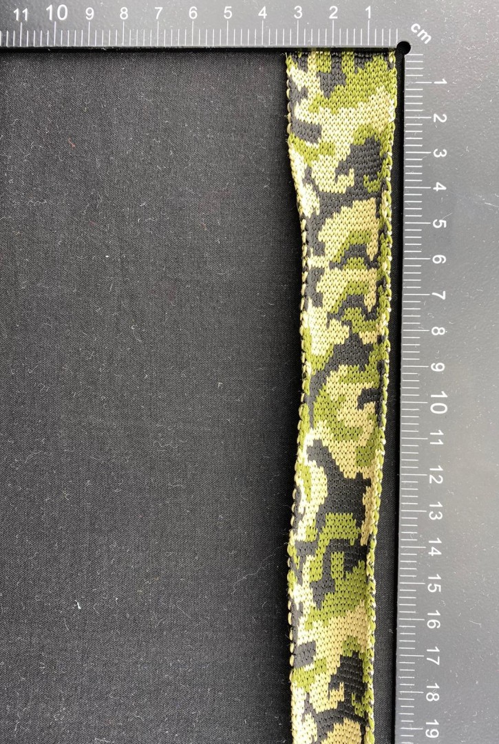 Kamuflaj Desenli Yerli Polyester Şerit