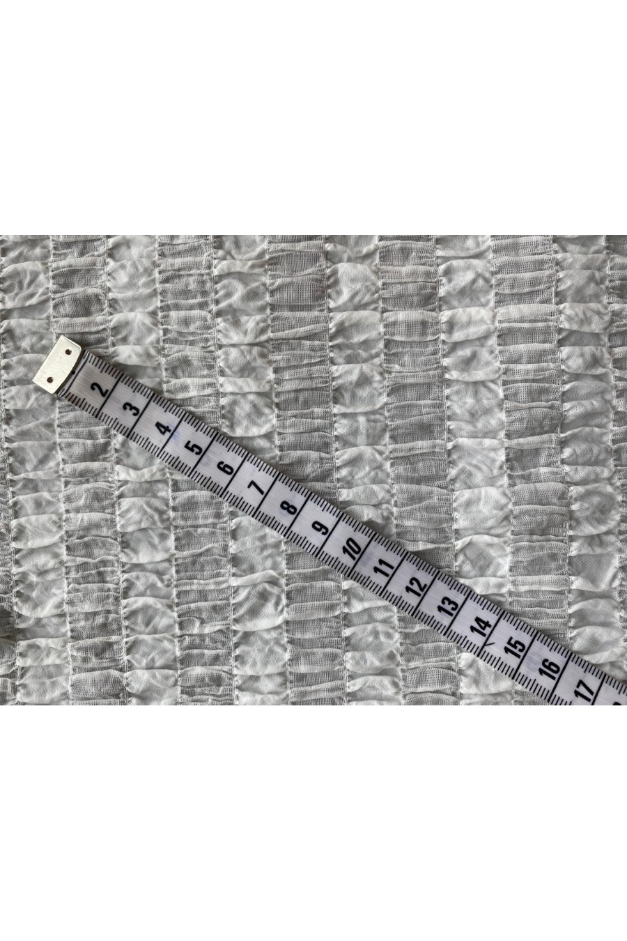 22345 KUMAŞ/YERLİ/LEZ/PAMUK/VİSKON/BEYAZ/120 CM