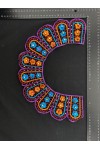 2434-ADET Boncuklu Renkli İthal Yaka, 37 cm