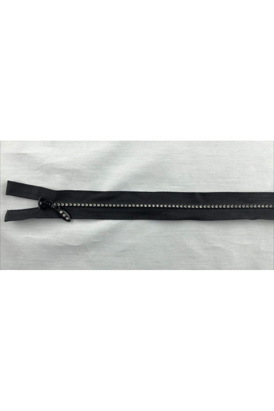 7427-ADET Siyah Taşlı Gizli Fermuar