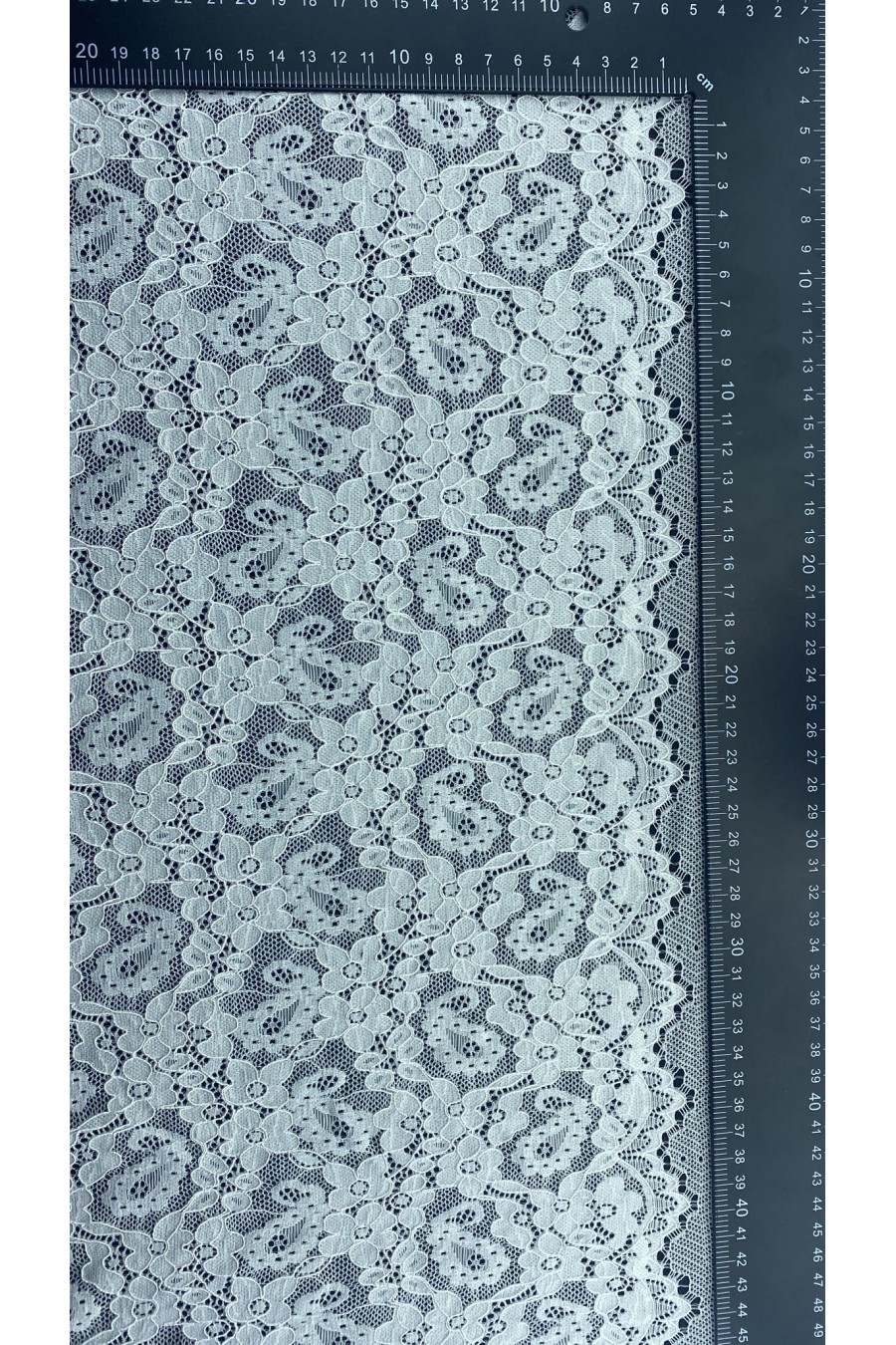 Kordlu Fikseli Naylon Likralı Dantel