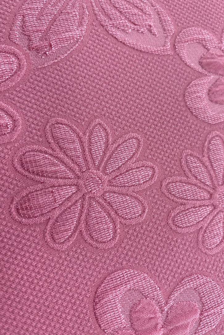 140 cm Pembe Likralı Polyester Kumaş, Yerli