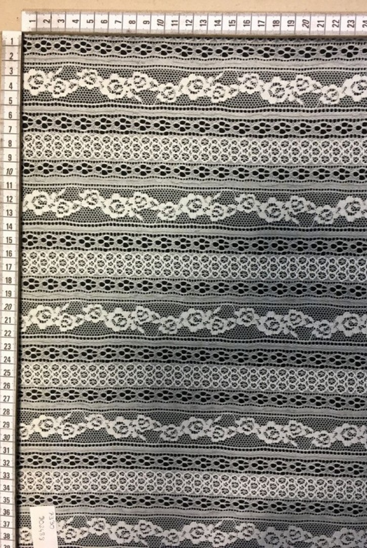 Fiksli Likralı Naylon Dantel, İthal