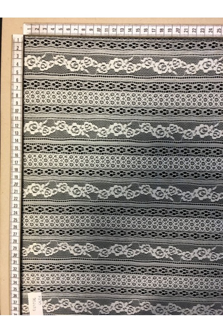 Fiksli Likralı Naylon Dantel, İthal