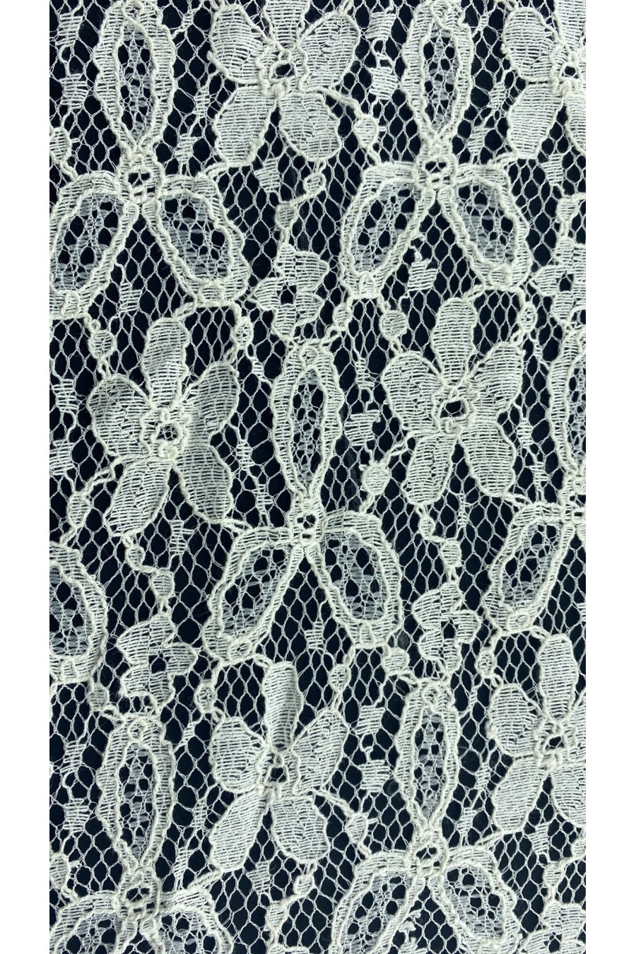 4227 DANTEL/İTHAL/LEZ/PAMUK NAYLON/EKRU/150 CM