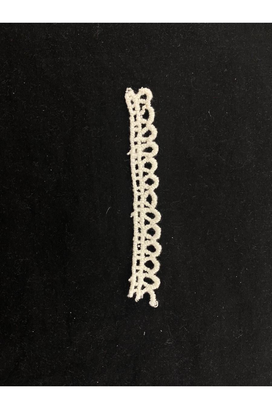 20663 DANTEL/YERLİ/BANT/PAMUK/GÜPÜR/HAM/1 CM