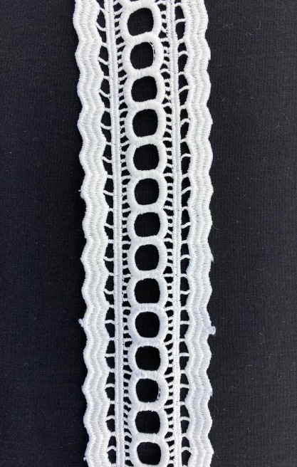 Kasar Güpür Brode Bant, Mat Polyester