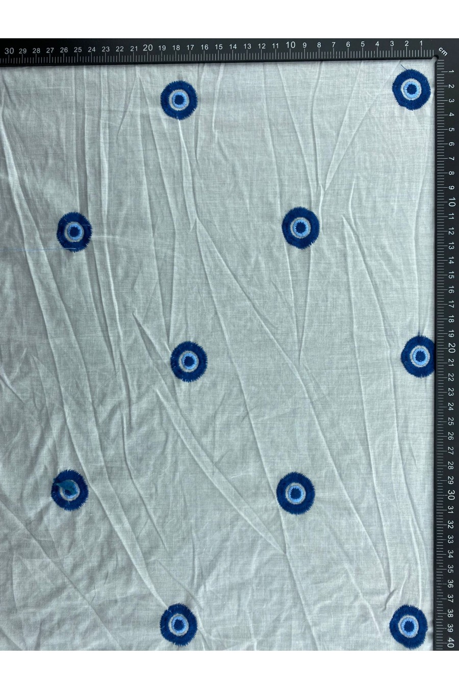 Nazar Boncuk Desenli Vual Brode, Kasar Zemin