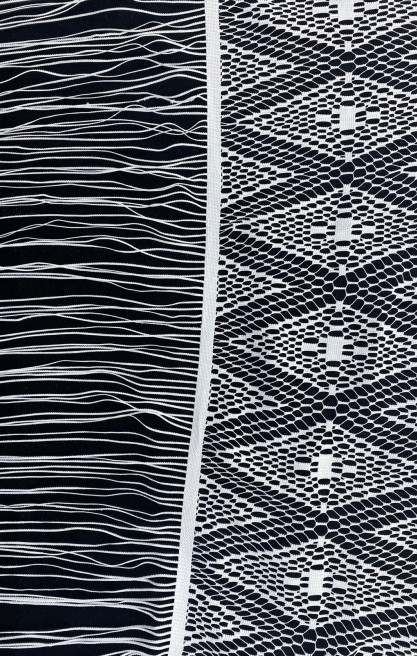 Kesilmemiş Fikseli Mikro Polyester Sakallı Dantel