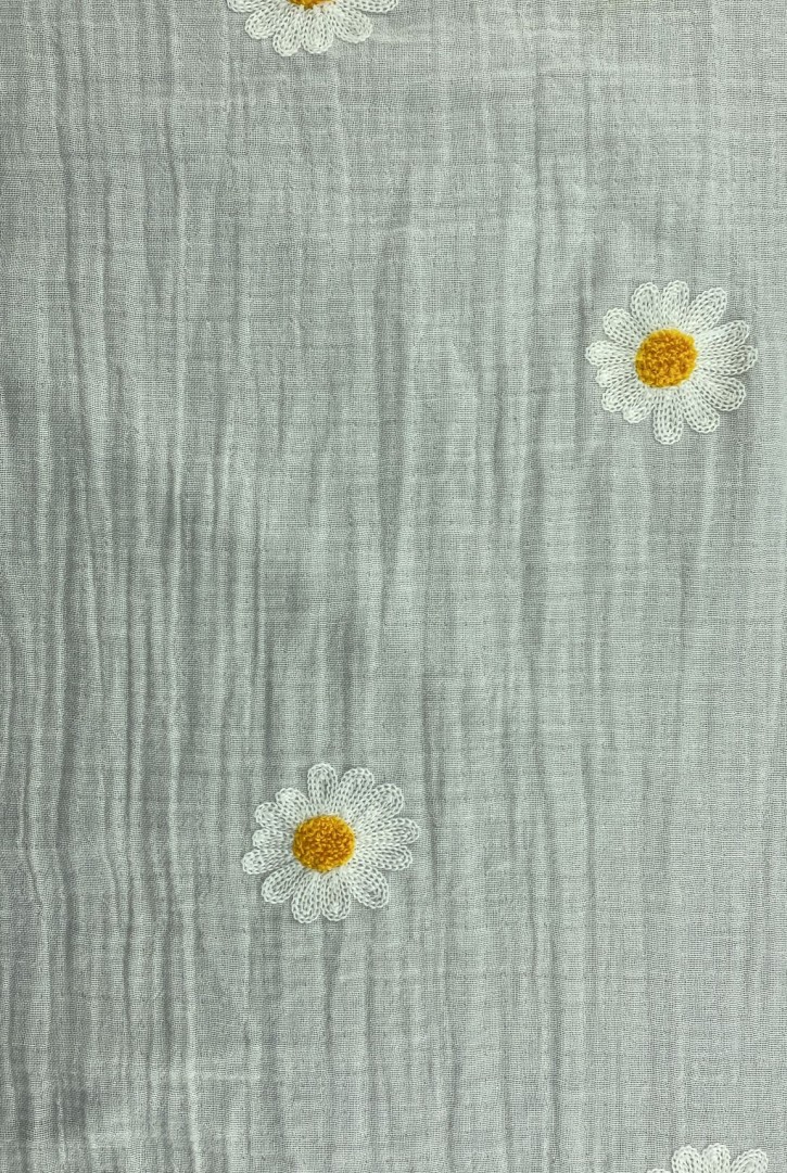 19176 BRODE/YERLİ/LEZ/POLYESTER/MUSLİN ZEMİN/NAKIŞLI/HAM/145 CM