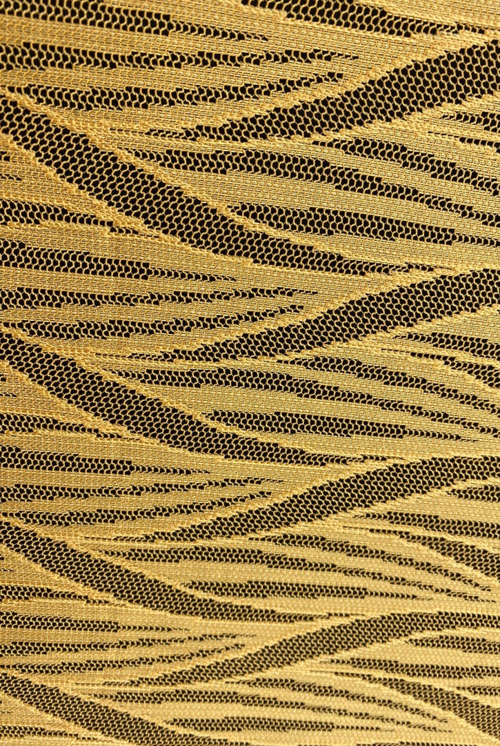 Mango Renk Yerli Polyester Dantel, 150 cm