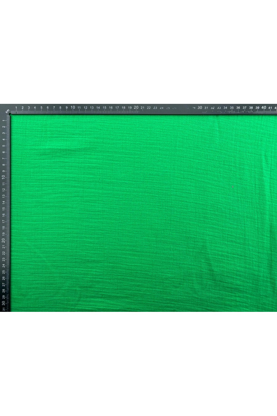 Benetton Yeşil Pamuklu Müslin Kumaş - 150 cm