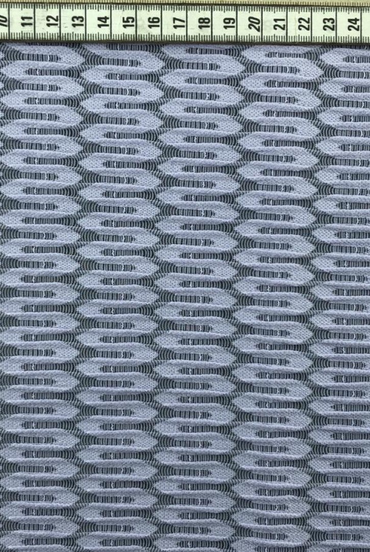 Lila Likralı Naylon İthal Dantel Kumaş - 150 cm