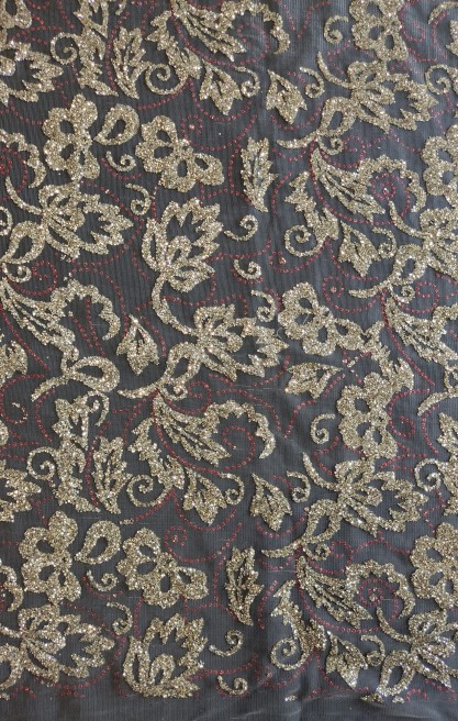 5649 BRODE/İTHAL/LEZ/POLYESTER/SİMLİ/GOLD