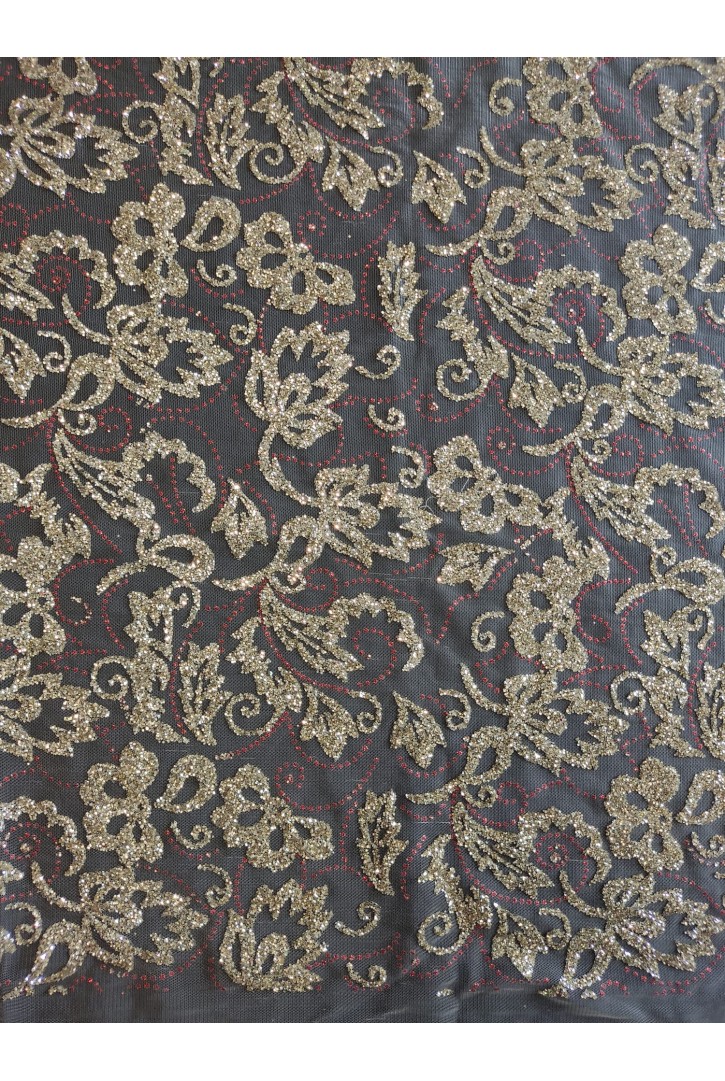 5649 BRODE/İTHAL/LEZ/POLYESTER/SİMLİ/GOLD