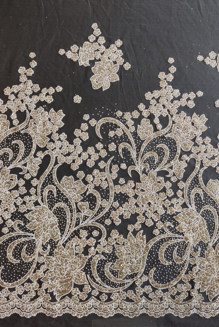 5653 BRODE/İTHAL/LEZ/POLYESTER/SİMLİ/GOLD