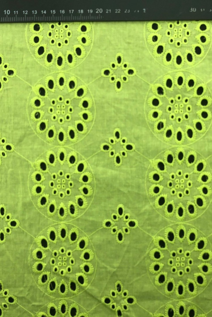 Yeşil Renk Bohreli Brode