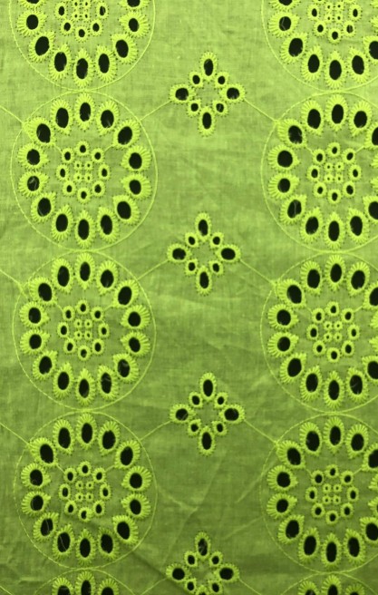 Yeşil Renk Bohreli Brode