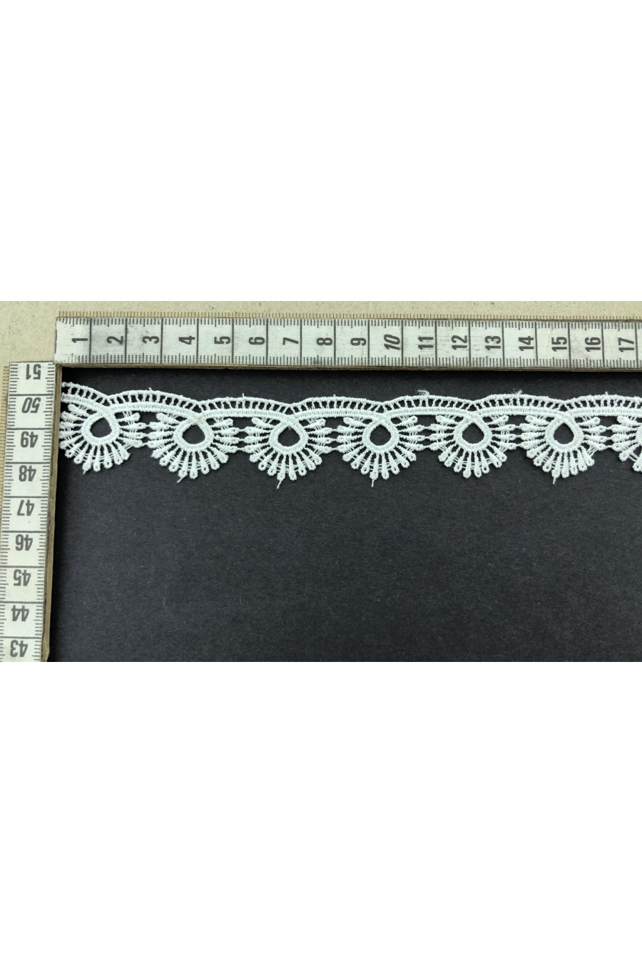 Parlak Ham Polyester Brode Bant, 2 cm