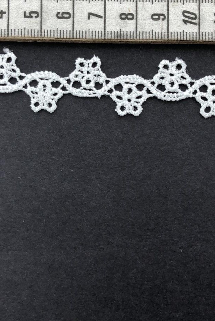 Parlak Polyester Güpür Brode Bant, Ham Yapıda