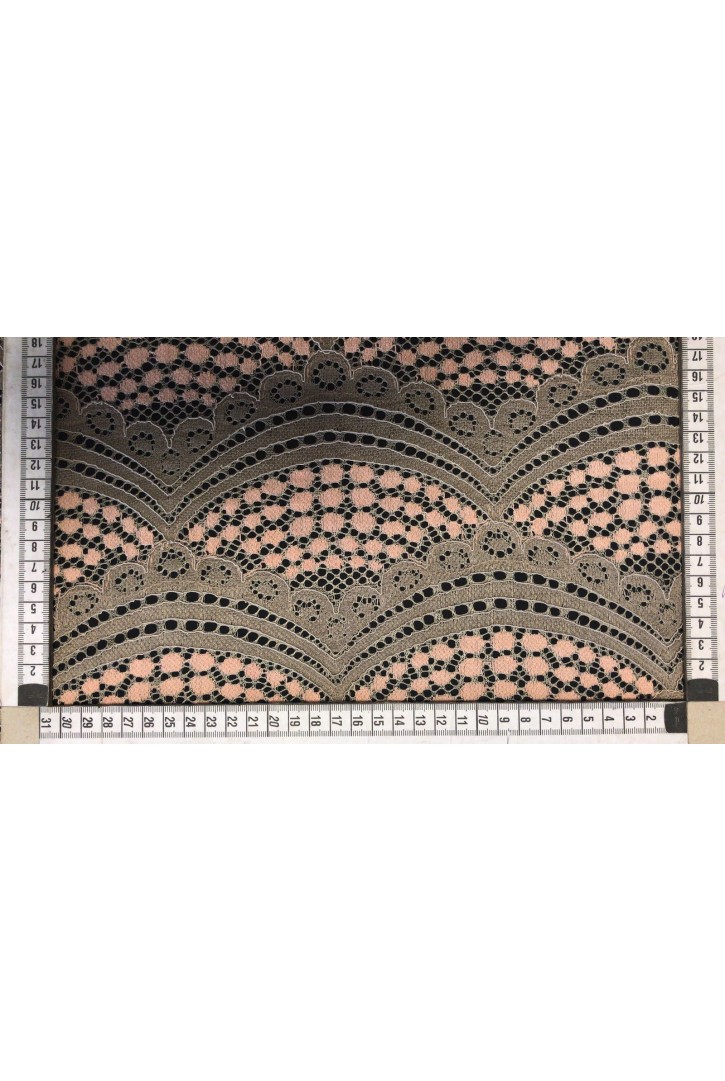 Kahve-Turuncu Dantel