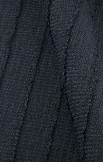 Siyah Likralı Naylon Dantel, 150 cm