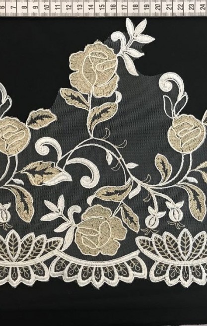 Yerli Gold Simli Ham Lurex Brode Bant