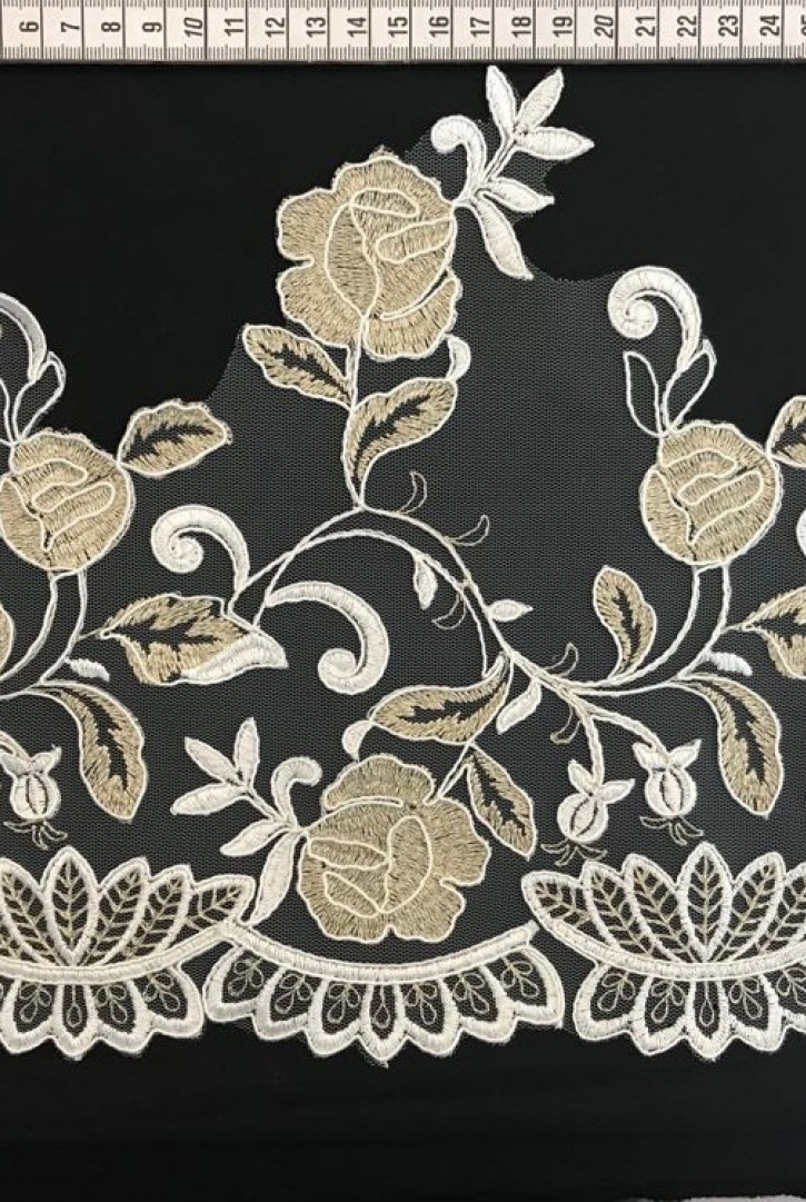 Yerli Gold Simli Ham Lurex Brode Bant