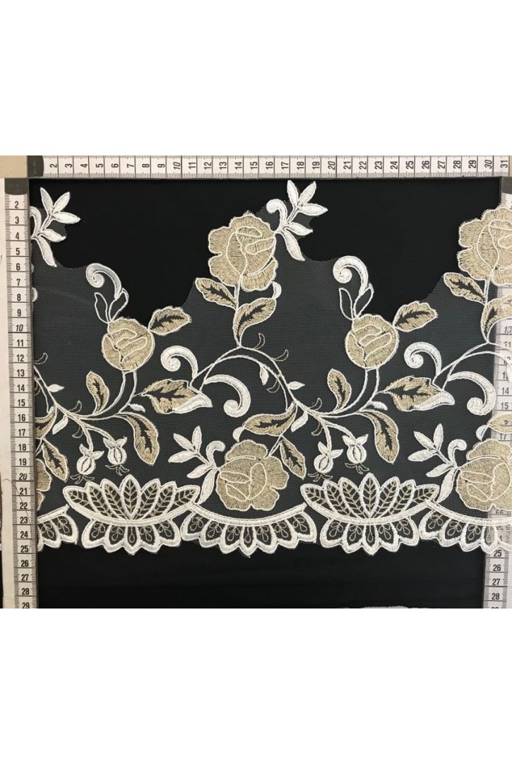 Yerli Gold Simli Ham Lurex Brode Bant