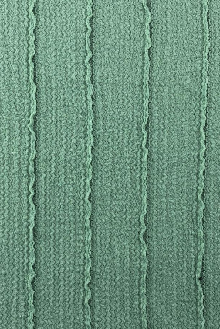 Mint Renk Likralı Naylon Dantel, İthal
