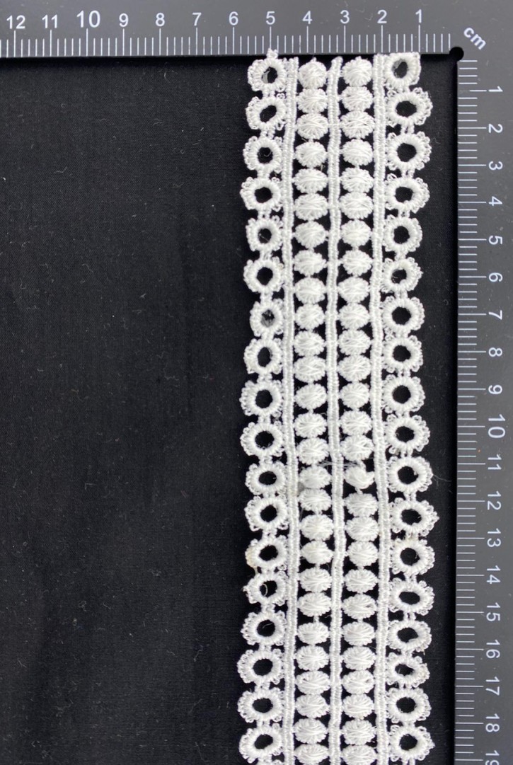 Ham Mat Polyester Güpür Brode Bant