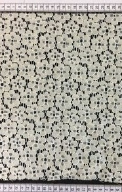 Fikse Edilmiş Kordlu Pamuk Naylon İthal Dantel