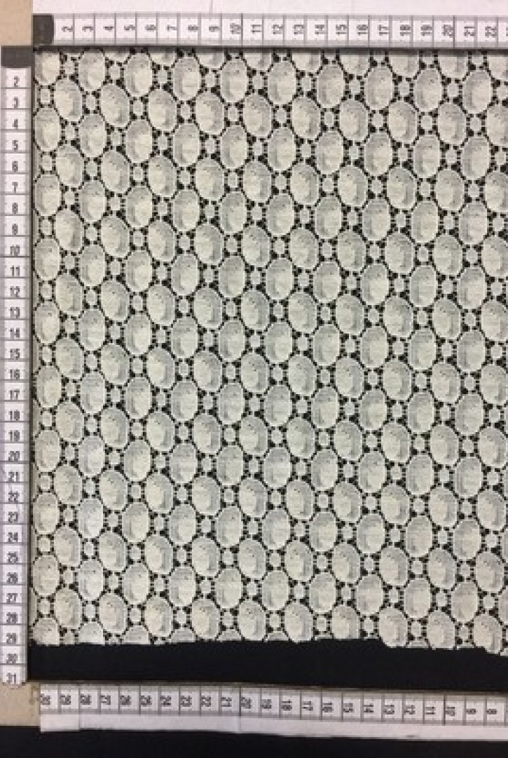 Pamuk Polyester Ham Dantel - 140 cm