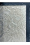 20788 KUMAŞ/YERLİ/LEZ/POLYESTER/SÜET/NAKIŞLI/BEJ/155 CM