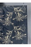 20790 KUMAŞ/YERLİ/LEZ/POLYESTER/SÜET/NAKIŞLI/SİYAH/155 CM