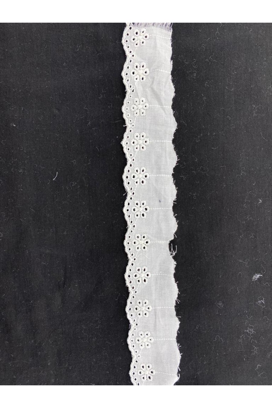 Mat Polyester Vual Fisto Brode Bant - Kasar İşlemli