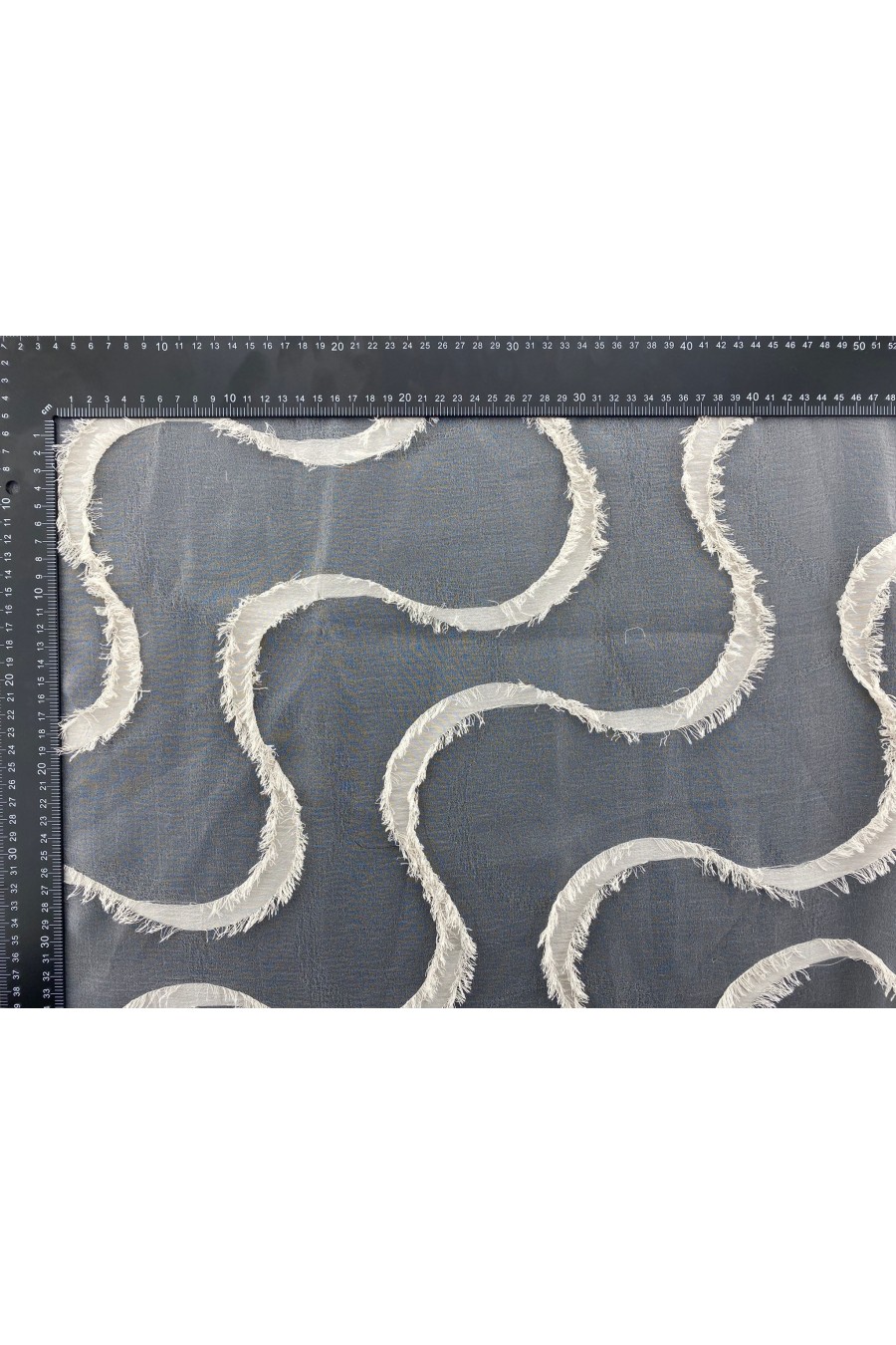 21918-METRE 21918 KUMAŞ/YERLİ/LEZ/POLYESTER/KESME ŞİFON/KREM/150 CM